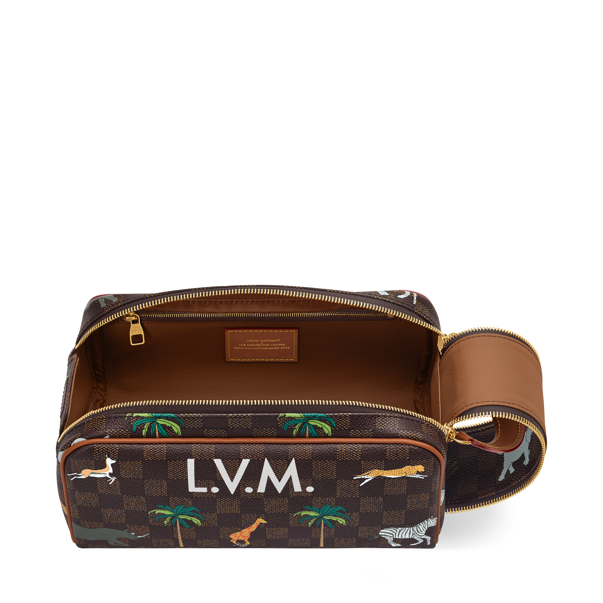【LOUIS VUITTON】ドッグタグ セット LV x The Darjeeling Limited Dopp Kit Canvas Other Damier Canvas